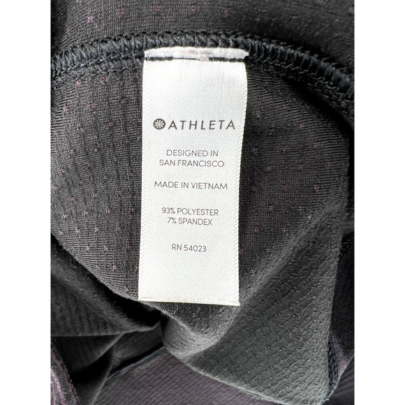 ATHLETA Hoodie Sweatshirt Womens XXS Purple Pullover Thumbholes Comfy - Picture 9 of 12